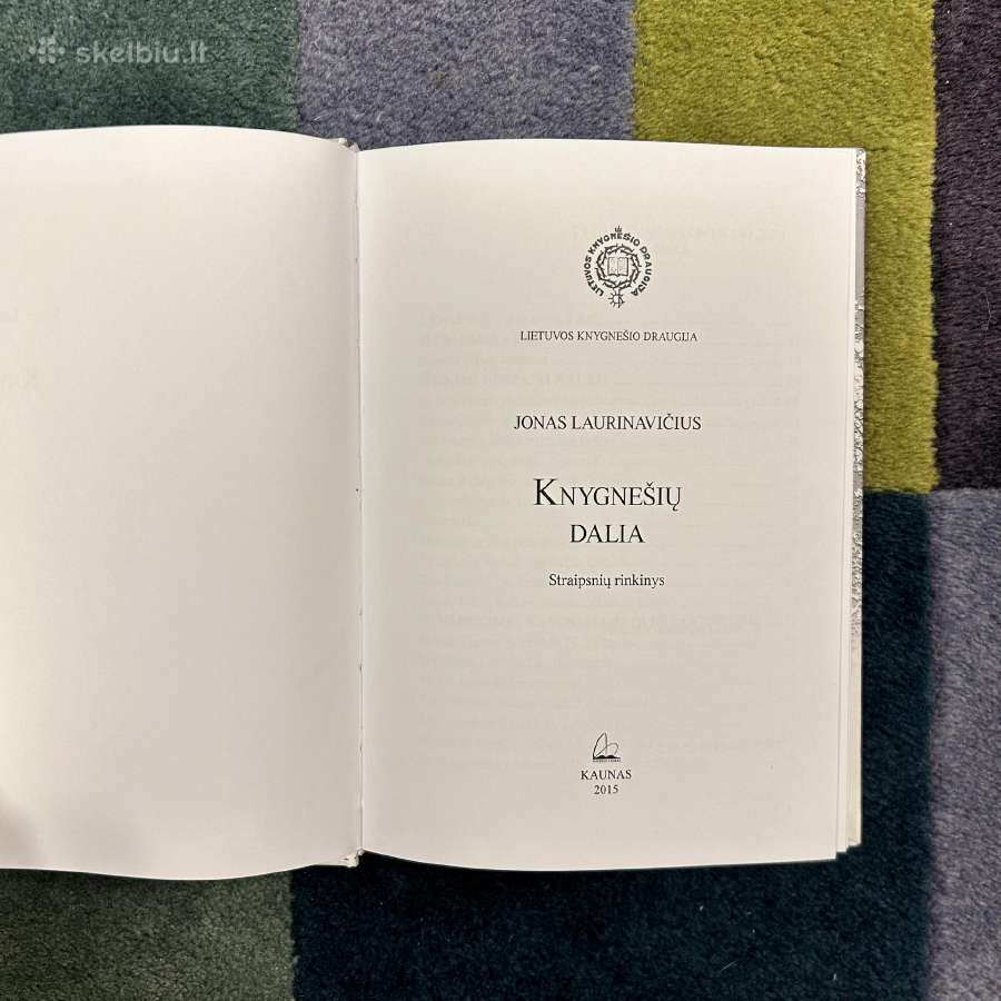 Knygnešių dalia su autoriaus autografu - nuotraukos Nr. 2
