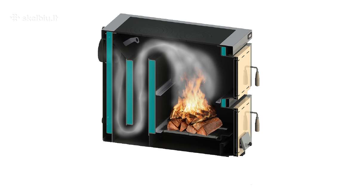 Katilas - viryklė "Ignis" 10kw ir 15kw - nuotraukos Nr. 5