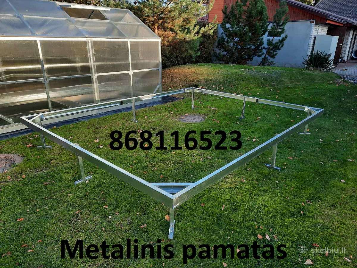 Šiltnamis 2,10m pločio. Profilis 25x20mm - nuotraukos Nr. 6