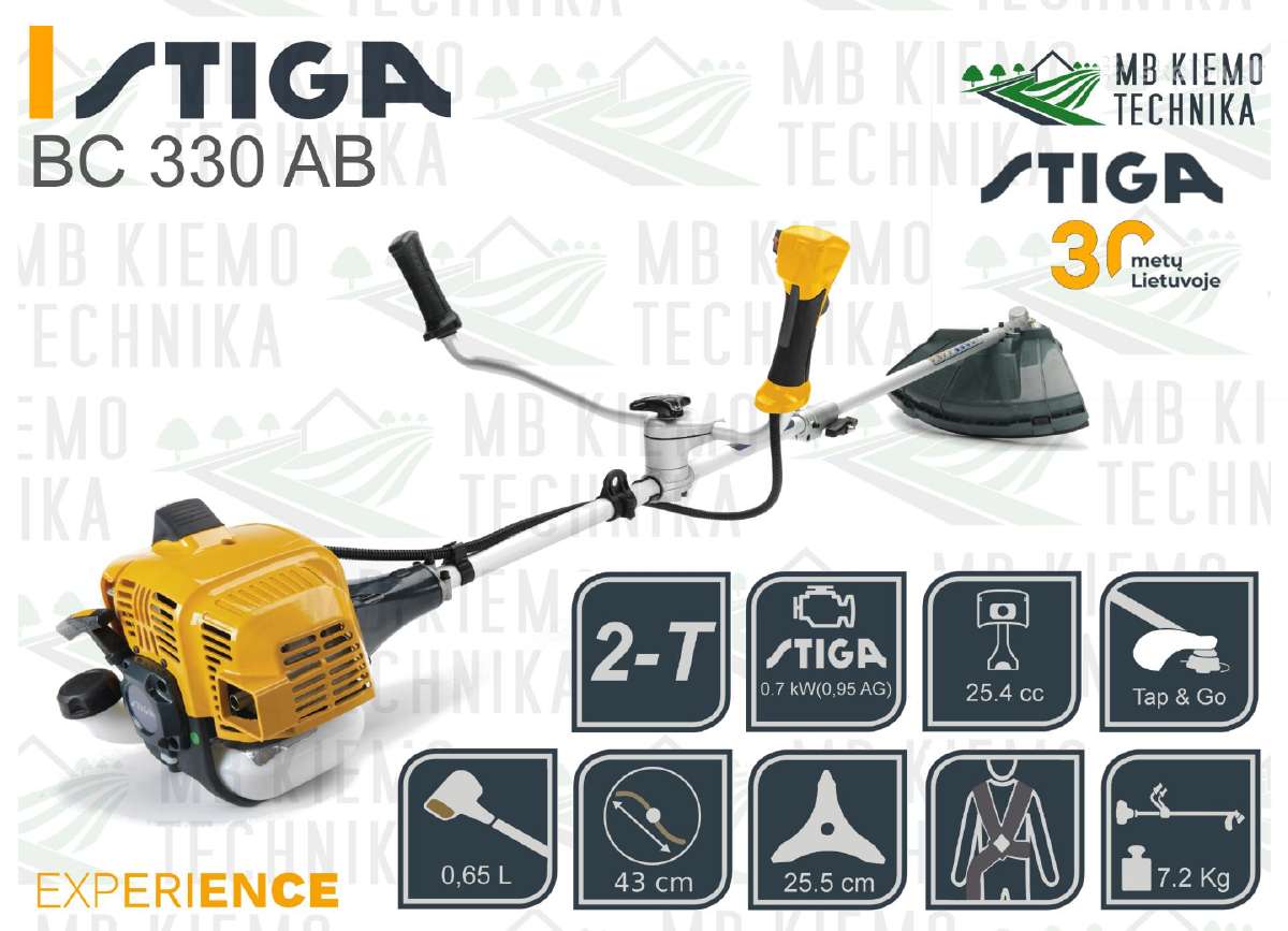 Stiga Trimeriai ir Krūmapjovės - nuotraukos Nr. 2