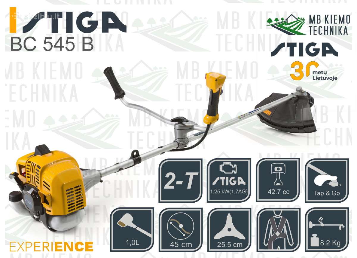 Stiga Trimeriai ir Krūmapjovės - nuotraukos Nr. 3