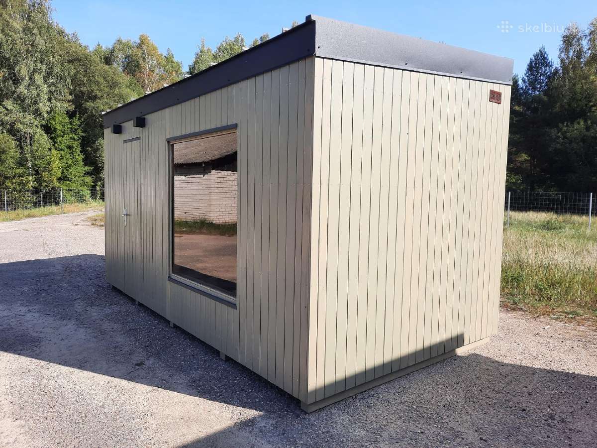 Karkasinės surenkamos apšiltintos Pirtys Nameliai - nuotraukos Nr. 2