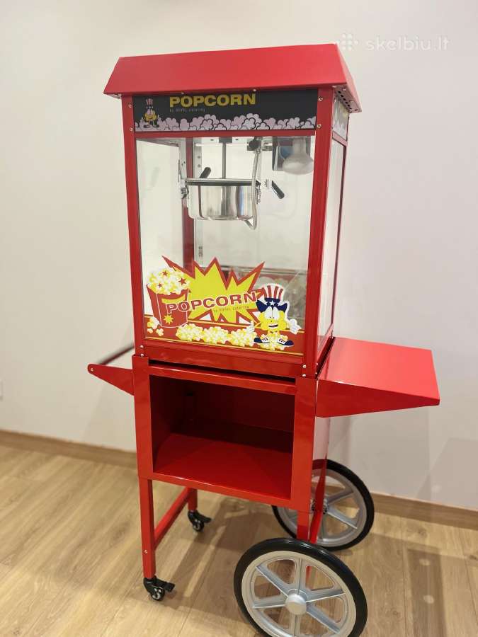 Popcornai, Popcornų aparatas tavo šventei!