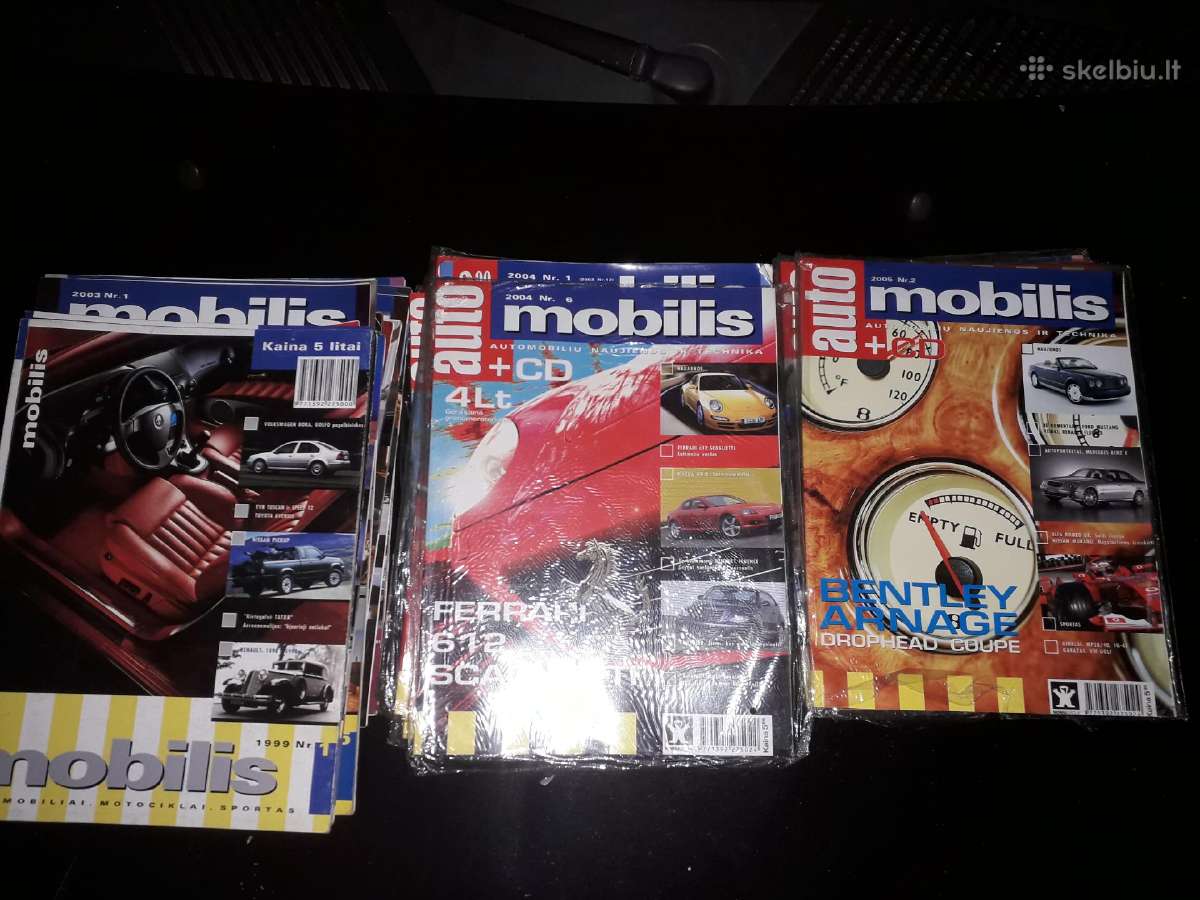 Žurnalai "Mobilis" - nuotraukos Nr. 2