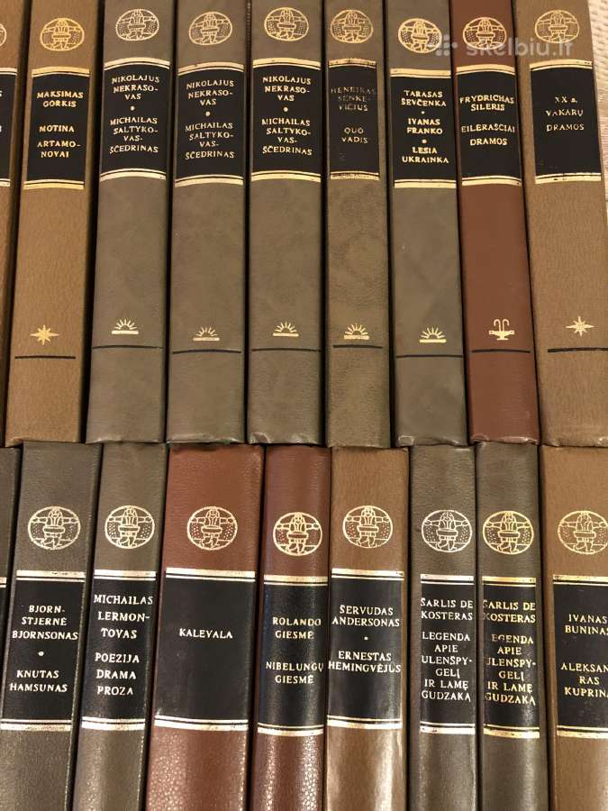 Pasaulinės literatūros biblioteka 28 vnt - nuotraukos Nr. 4