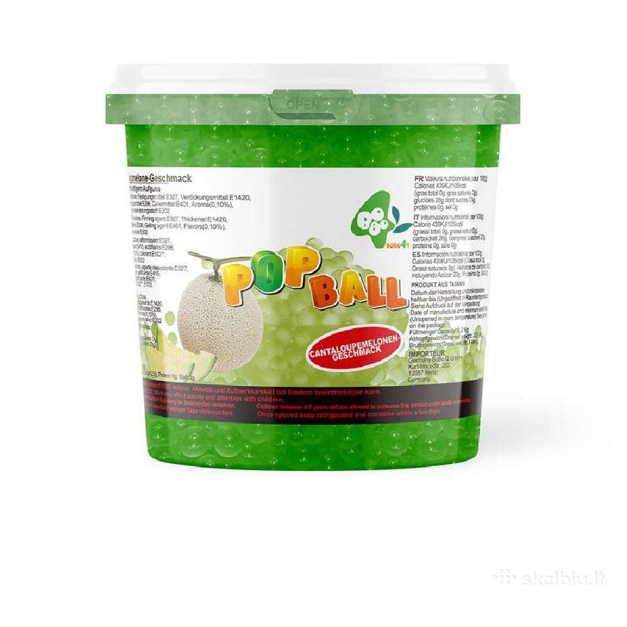 Sprogstantys perlai - Popping Boba 3.2 kg