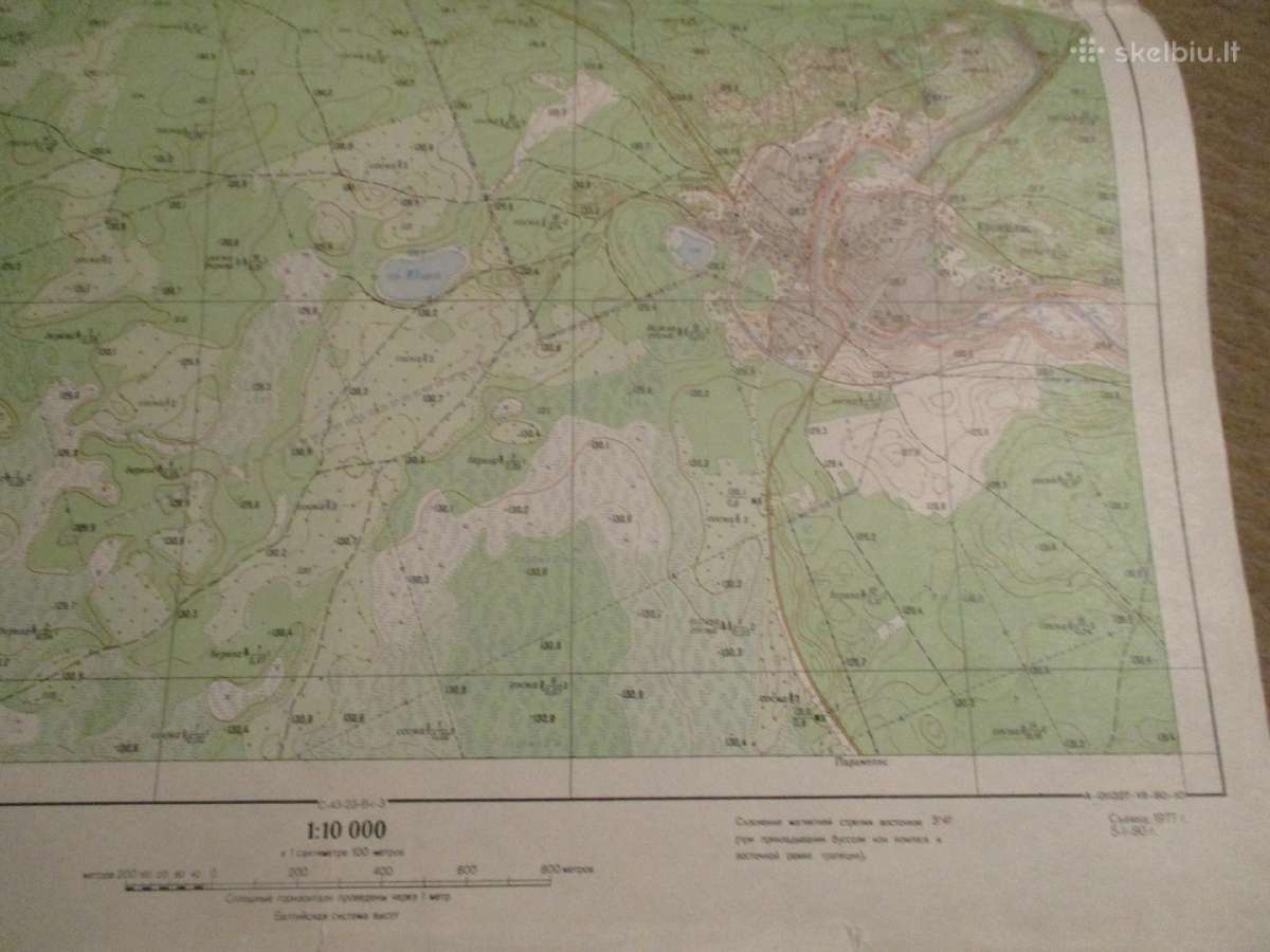 Krokšlio kaimo Varėnos rajone žemėlapis - nuotraukos Nr. 2