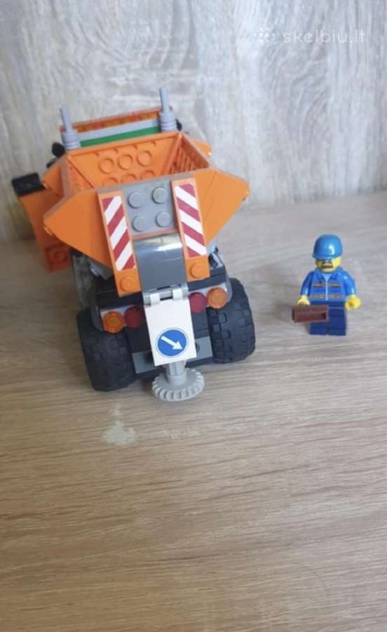 Lego City 60083 Snowplow Truck - nuotraukos Nr. 3