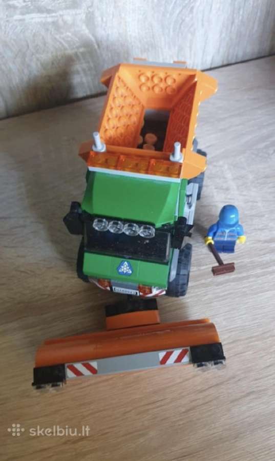 Lego City 60083 Snowplow Truck - nuotraukos Nr. 4
