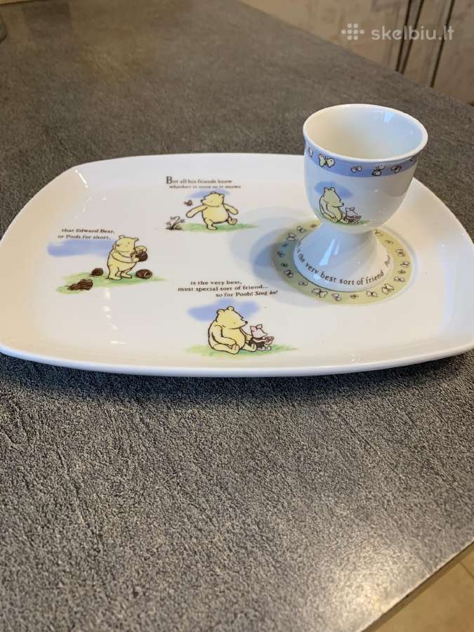 Kiaušinio indelis su lėkštute