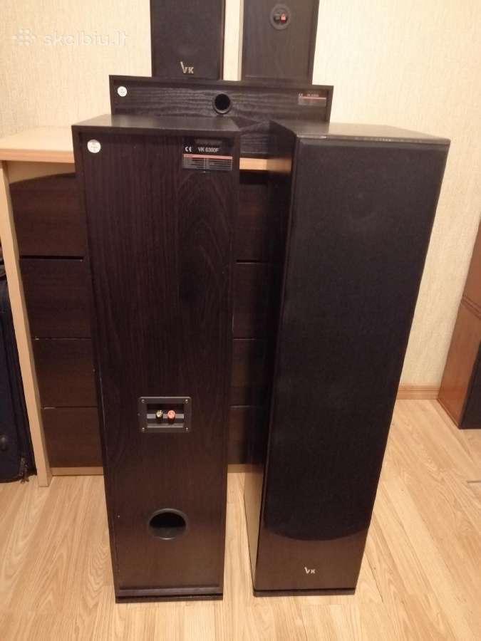 Voice Kraft Vk 6300 F + centrinė + satelitinės(2 ) - nuotraukos Nr. 2