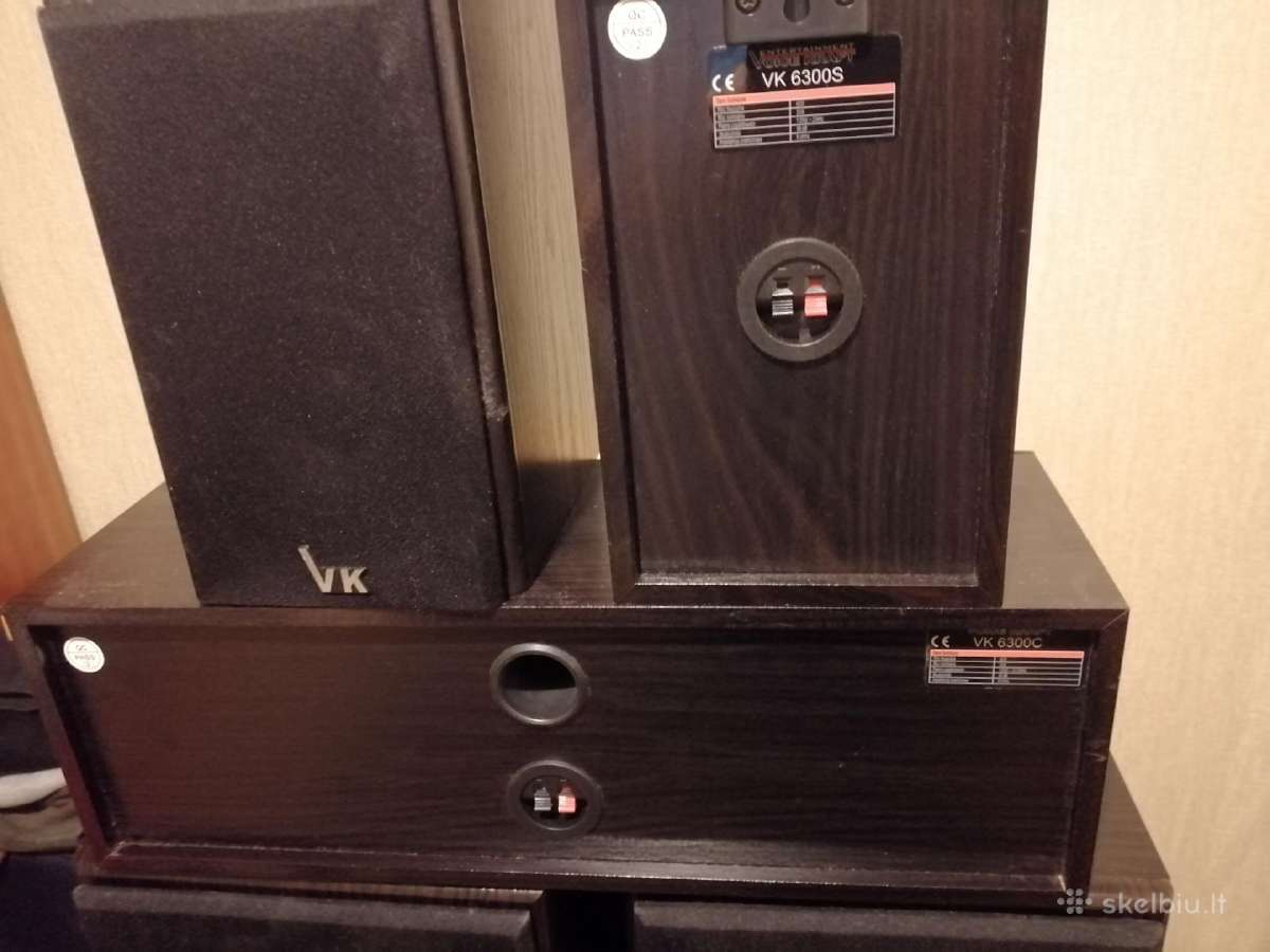 Voice Kraft Vk 6300 F + centrinė + satelitinės(2 ) - nuotraukos Nr. 5