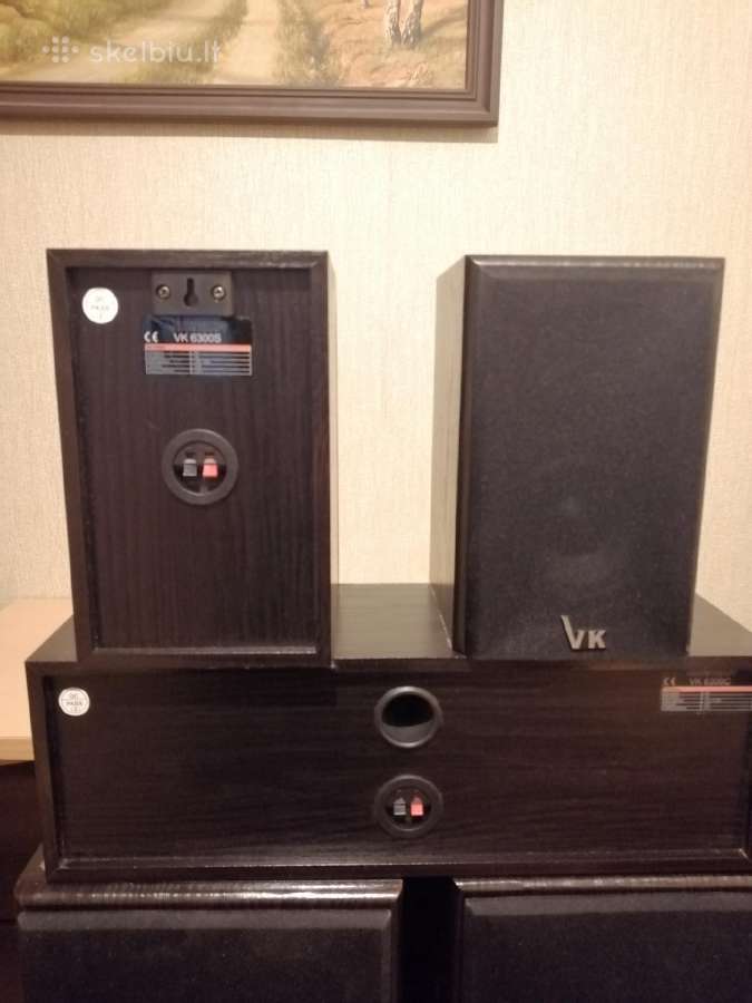 Voice Kraft Vk 6300 F + centrinė + satelitinės(2 ) - nuotraukos Nr. 7
