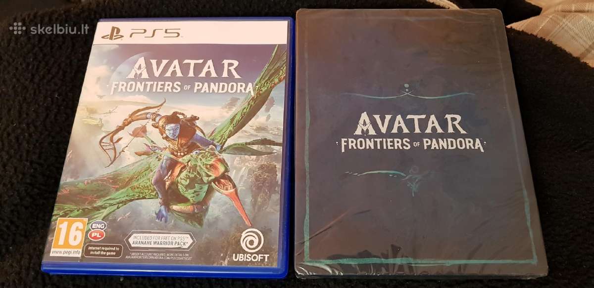 Avatar frontiers of pandora + steelbook