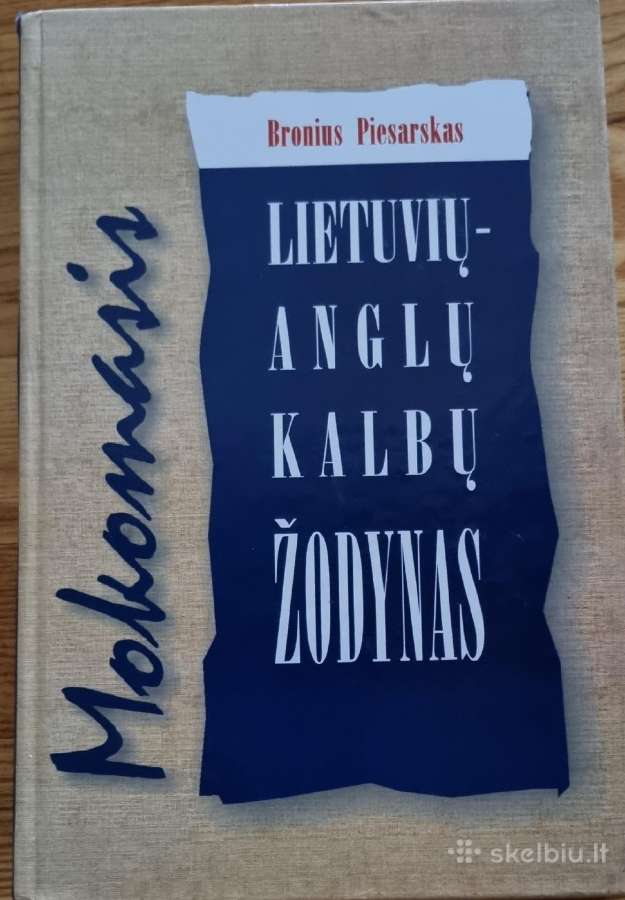 Lietuvių-anglų kalbų žodynas