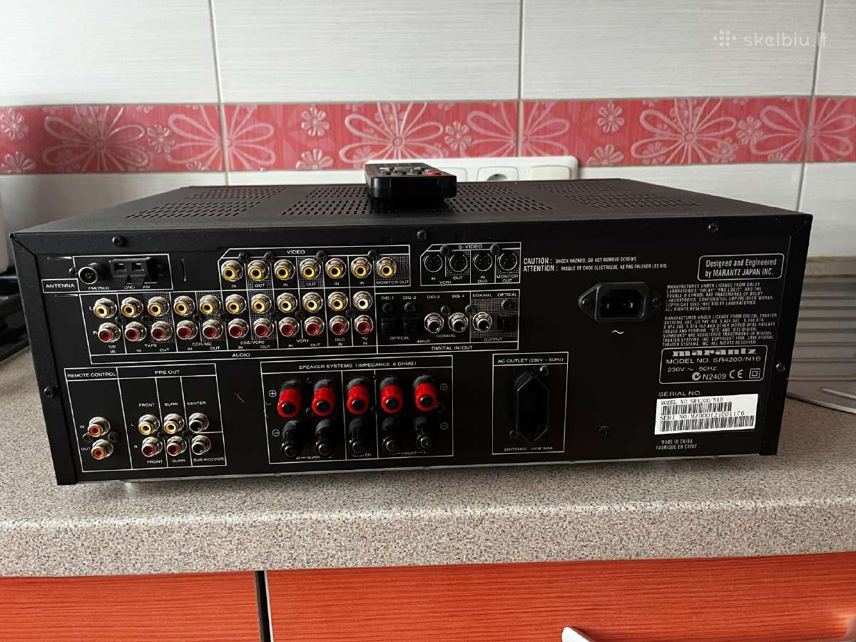 Marantz Sr4200;technics Su-a700mk2 - nuotraukos Nr. 4