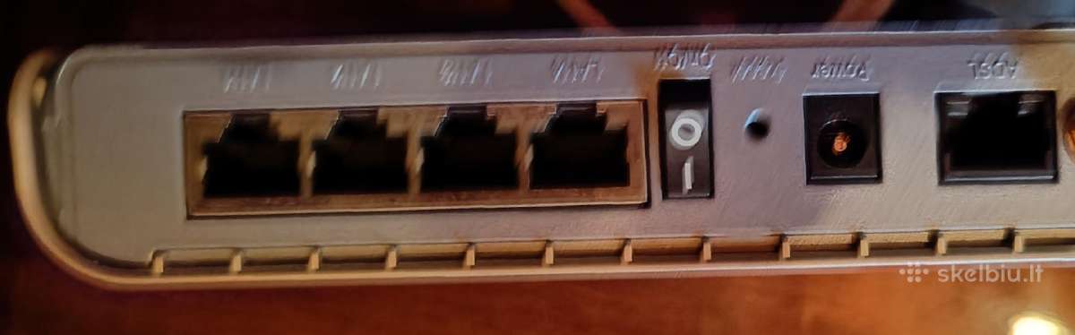 Modemas routeris Smc wireless 4port - nuotraukos Nr. 3