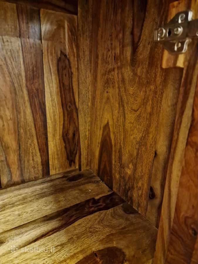 Vintažinė mid century palisandro masyvo indauja - nuotraukos Nr. 10