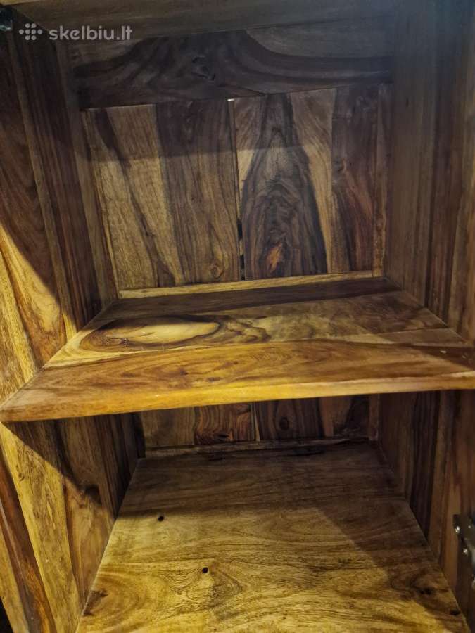 Vintažinė mid century palisandro masyvo indauja - nuotraukos Nr. 13