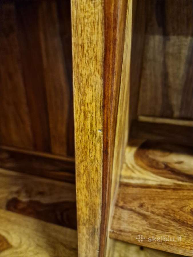 Vintažinė mid century palisandro masyvo indauja - nuotraukos Nr. 15