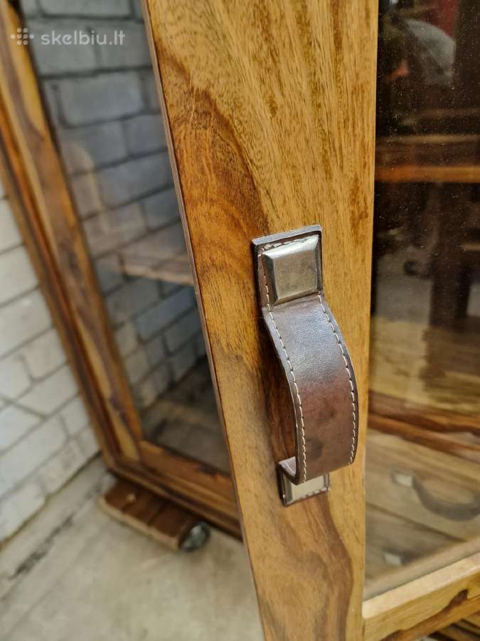 Vintažinė mid century palisandro masyvo indauja - nuotraukos Nr. 22