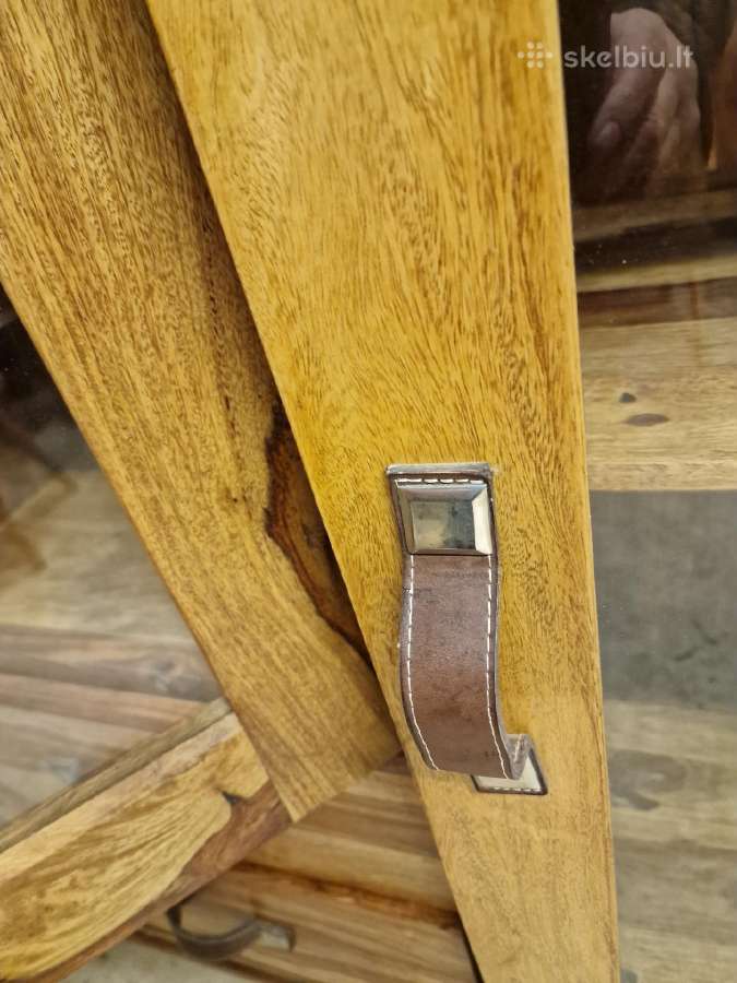 Vintažinė mid century palisandro masyvo indauja - nuotraukos Nr. 23