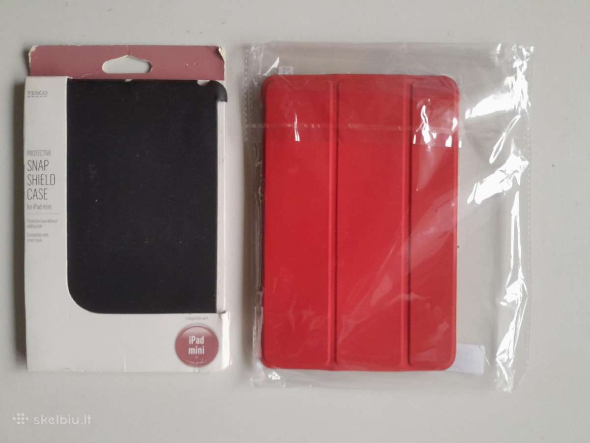 iPad mini dėkliukai, ekrano plėvelė