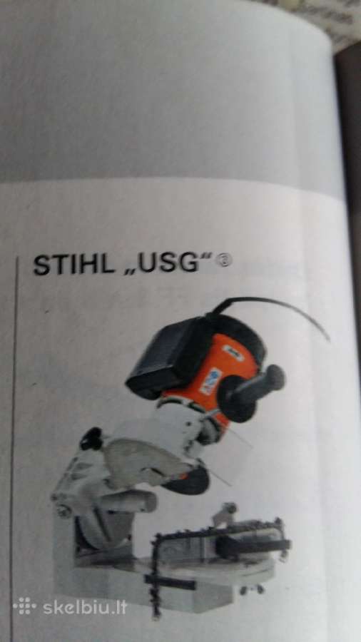 Perku Stihl Usg varikliuką.
