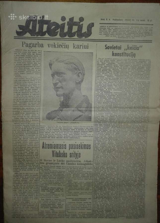 1312. Ateitis retas antikvarinis-kolekcinis dienra - nuotraukos Nr. 3
