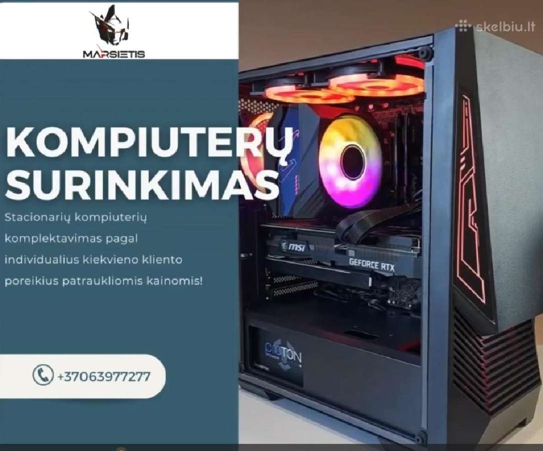Kompiuterių Surinkimas Bei Komplektavimas pagal Jū