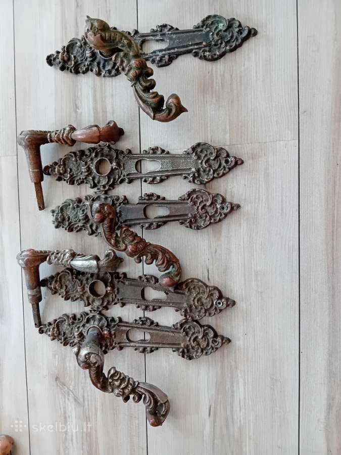 Senoviskos duru rankenos,rankeneles - nuotraukos Nr. 19