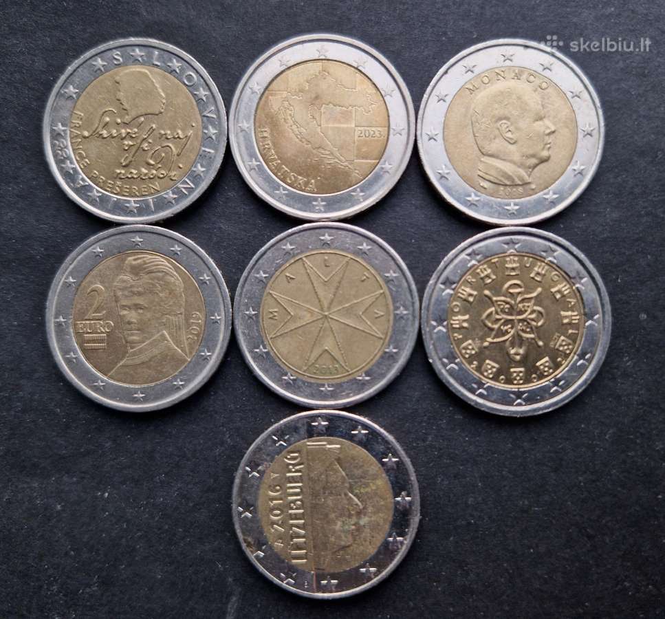 Dauguma proginių monetų 2.05 - 2.35€. - nuotraukos Nr. 10