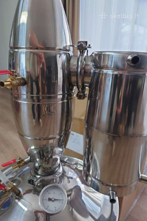 Vandens alkoholio dvigubas distiliatorius 50 litrų - nuotraukos Nr. 4