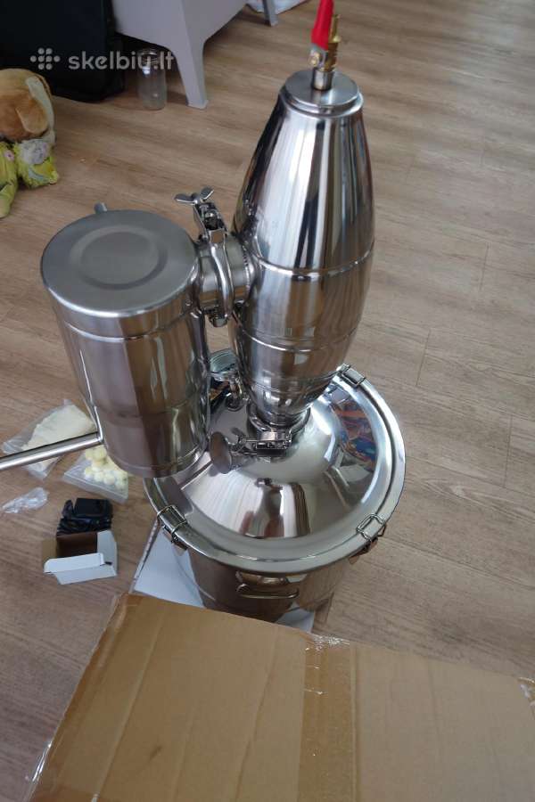 Vandens alkoholio dvigubas distiliatorius 50 litrų - nuotraukos Nr. 6