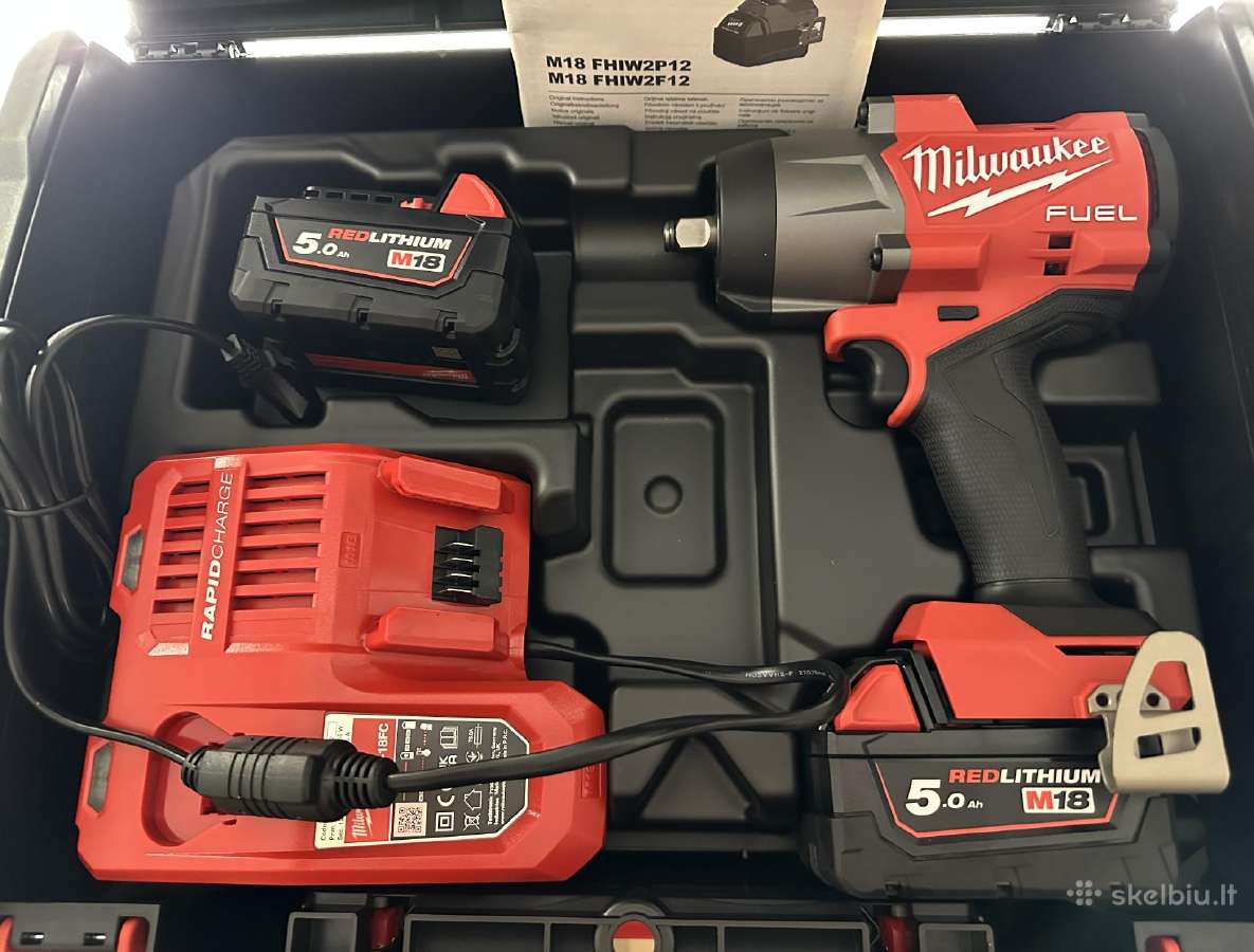 Naujausias modelis Milwaukee M18 Fhiw2f12-502x