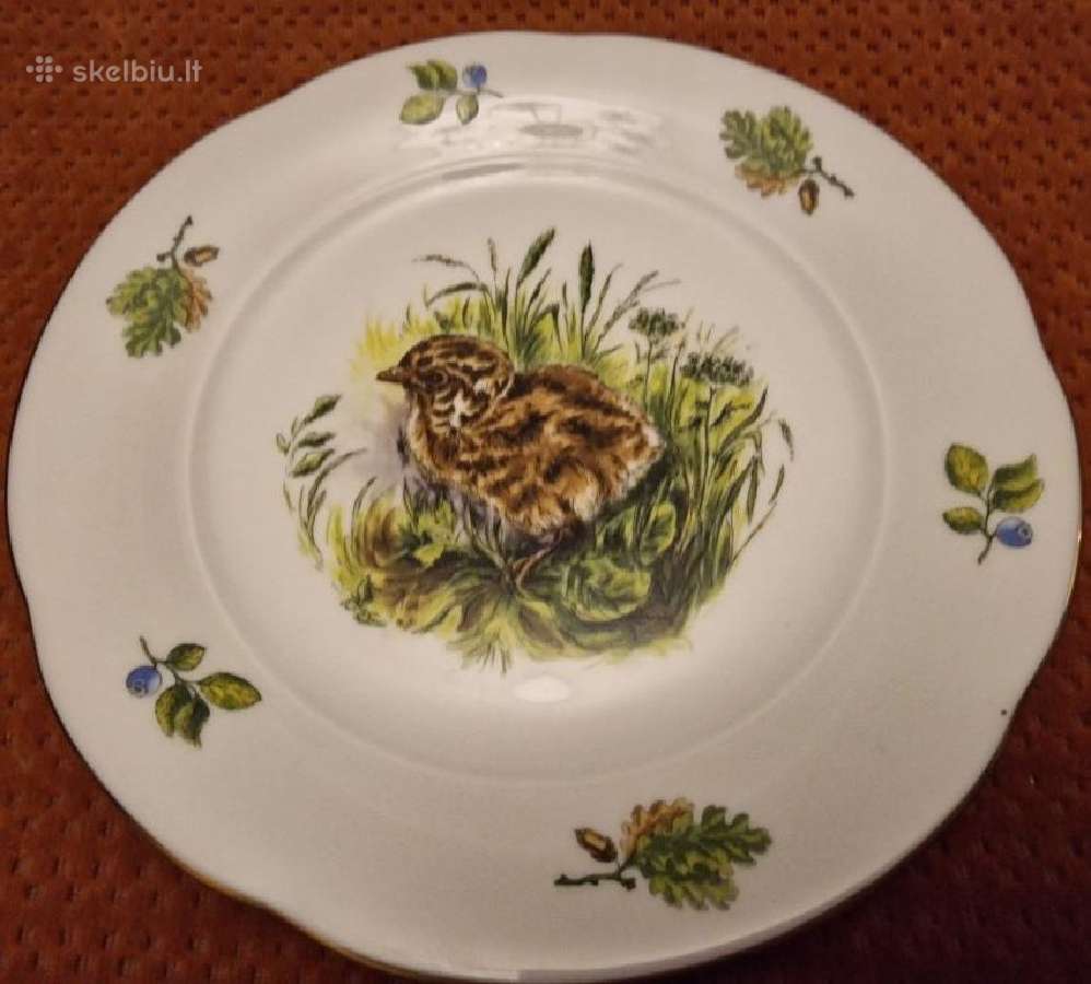 Vintažinės VDR (Colditz) porceliano lėkštės - nuotraukos Nr. 4