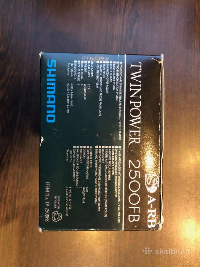 Shimano twin power Fb rite ant detales - nuotraukos Nr. 3