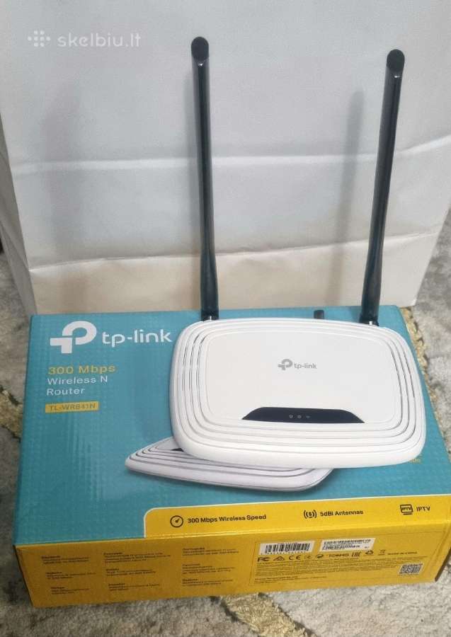 Tp-link Tl-wr841n 300mbps Wireless N Router - nuotraukos Nr. 2