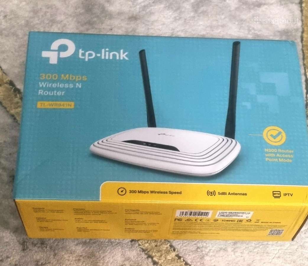 Tp-link Tl-wr841n 300mbps Wireless N Router - nuotraukos Nr. 3