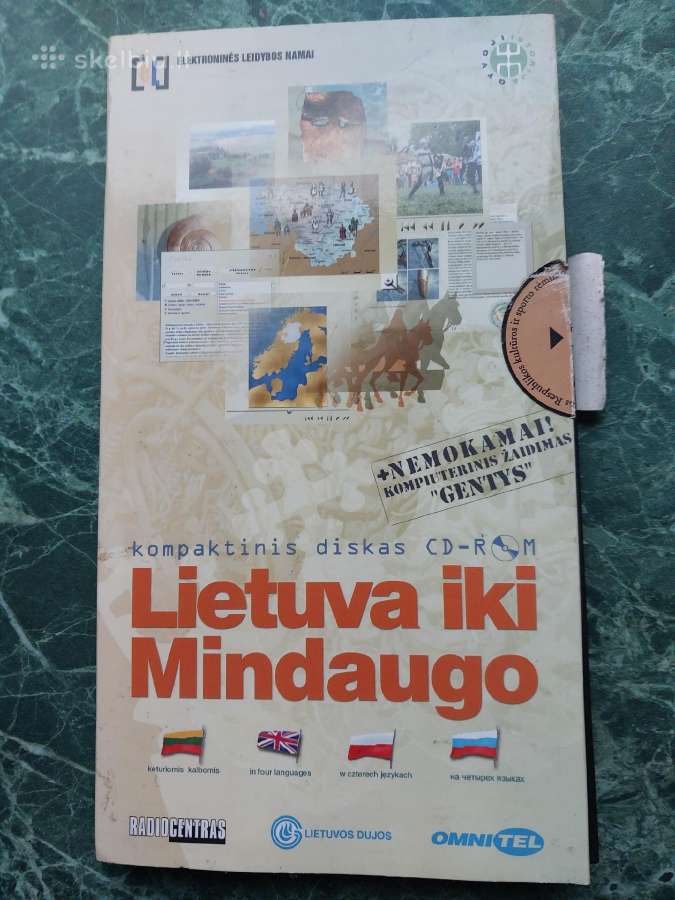 Lietuva iki Mindaugo kompaktinis diskas