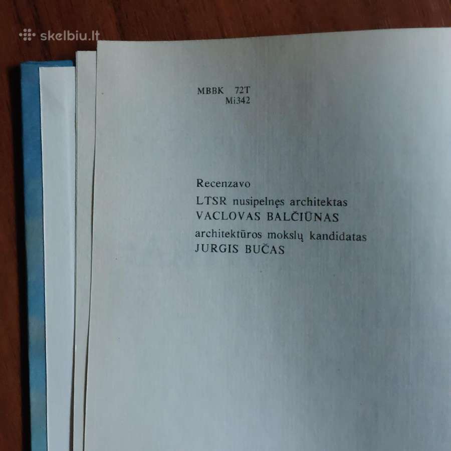 Algimantas Miškinis " Lietuvos urbanistika " - nuotraukos Nr. 5