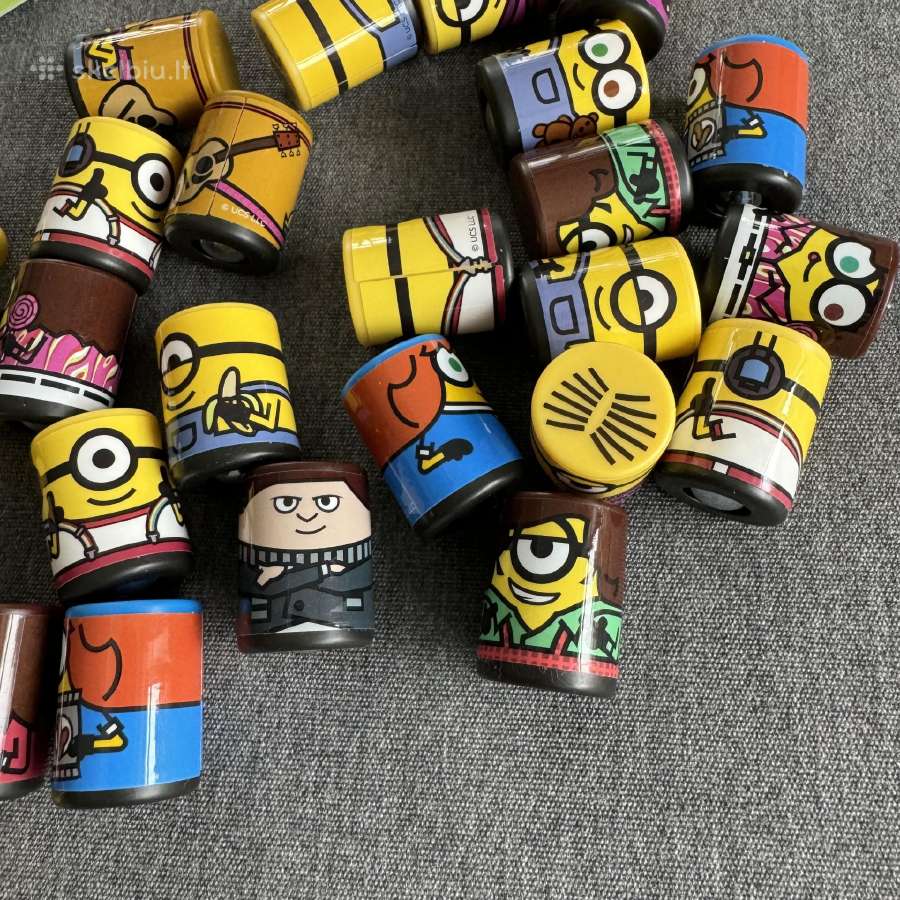 Minions pakalikų bėgikų kolekcija, 29 vnt.