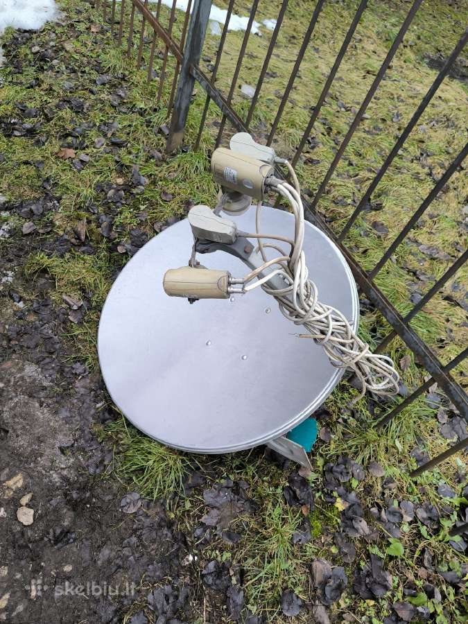 Satelito lėkštės su galvom - nuotraukos Nr. 3