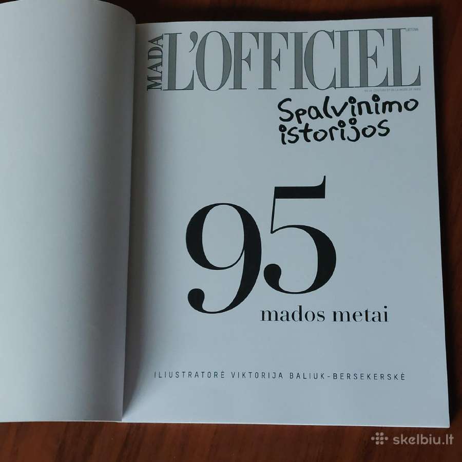 95 Mados metai .Spalvinimo Istorijos . - nuotraukos Nr. 4