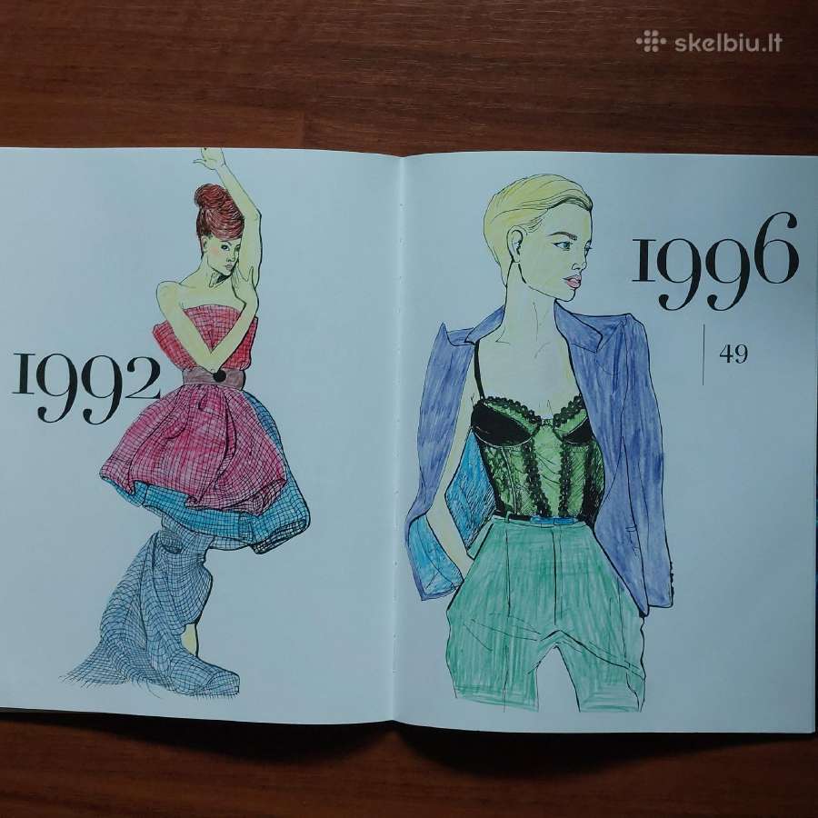 95 Mados metai .Spalvinimo Istorijos . - nuotraukos Nr. 24