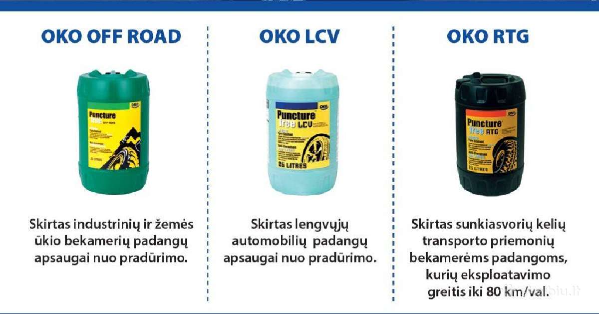 Padangų sandarinimo skystis Oko sealant - nuotraukos Nr. 2