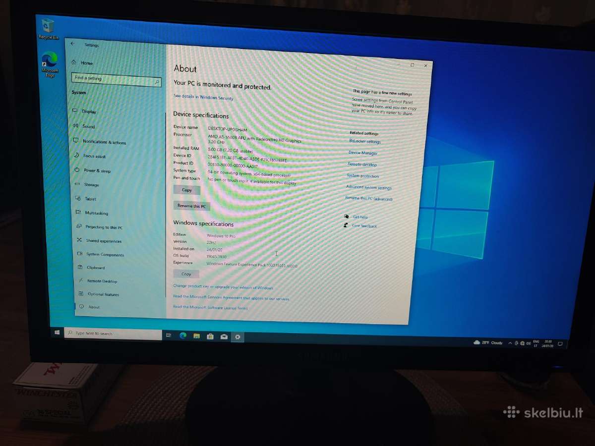 Hp compaq pro6305 - nuotraukos Nr. 3