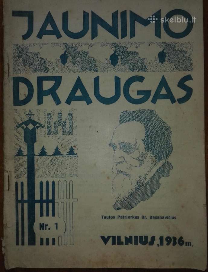 1317. Jaunimo Draugas retas kolekcinis laikraštis