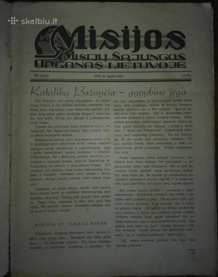 1318. Misijos retas antikvarinis-kolekcinis žurnal - nuotraukos Nr. 6