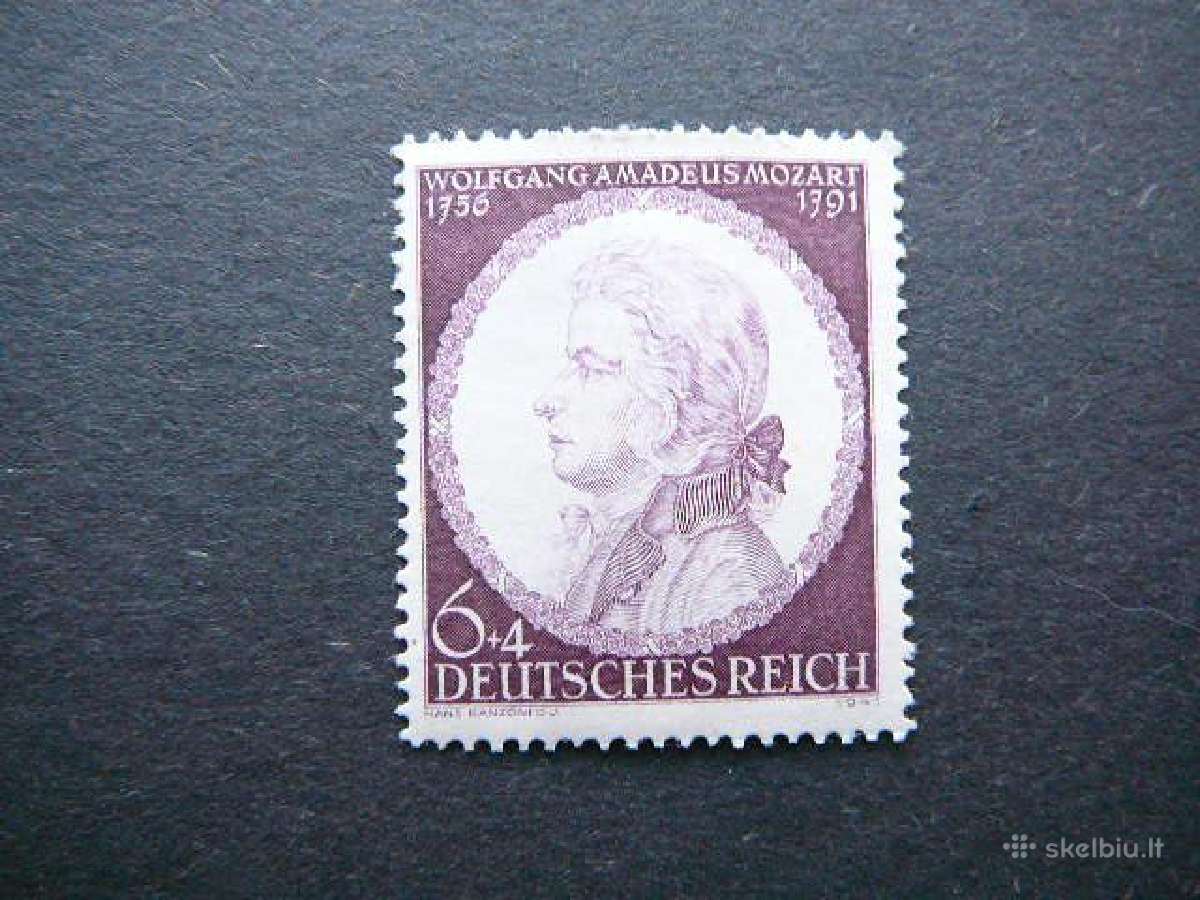 Mocartas Muzika Vokietija 1941 Mlh vkt810sp